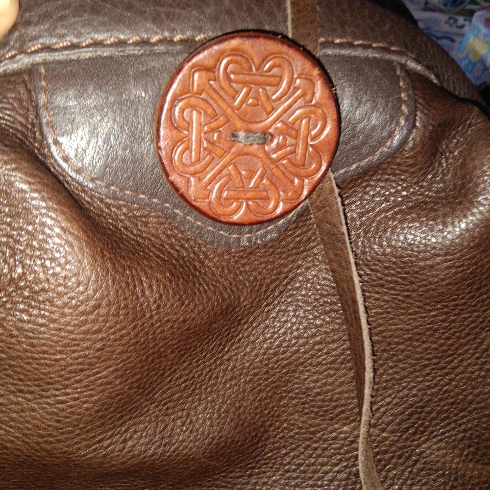 Vintage handmade hobo purse
